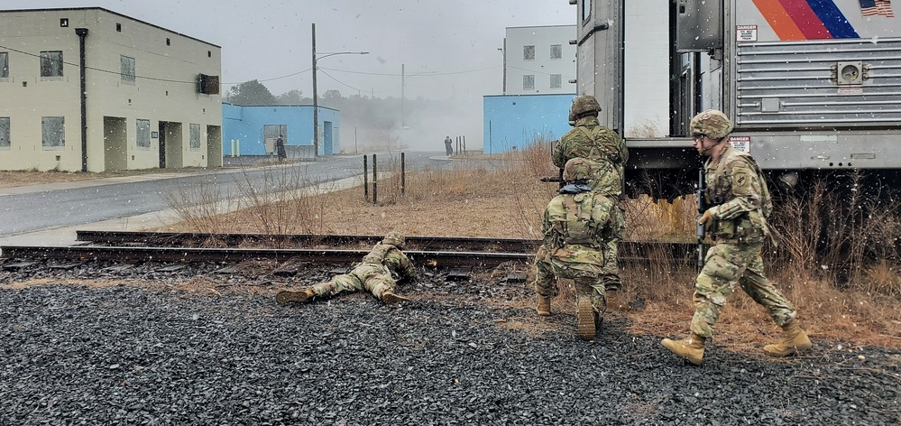 Fort Dix –Home Station Training 490th QM CO (USARC) – RG 59E – 11 March 2023