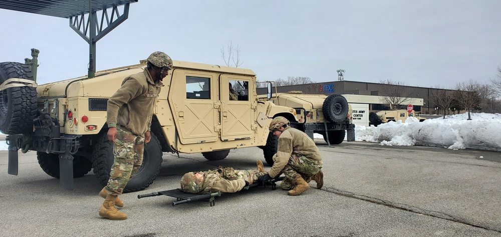 Fort Dix –Home Station Training 490th QM CO (USARC) – RG 59E – 11 March 2023