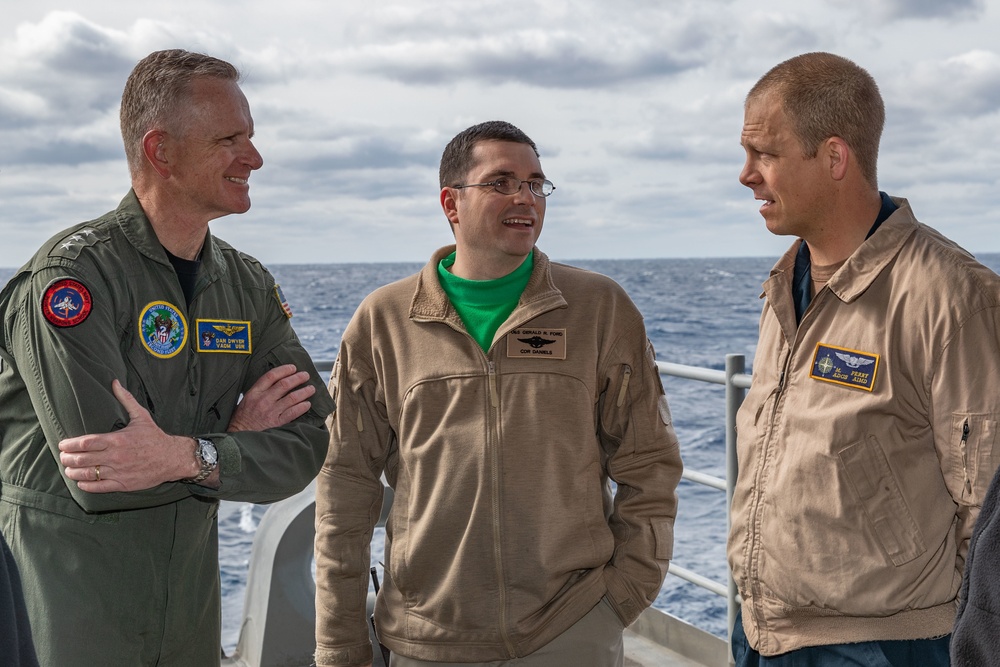 Vice Adm. Dwyer tour