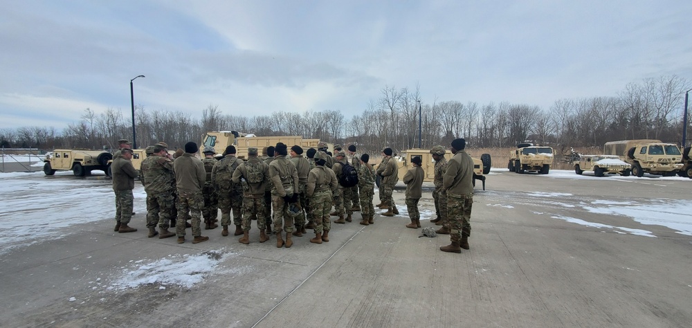 Fort Dix –Home Station Training 490th QM CO (USARC) – RG 59E – 11 March 2023