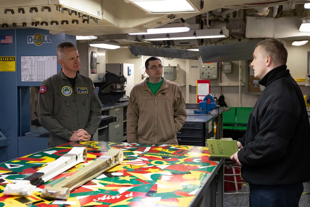 Vice Adm. Dwyer tour