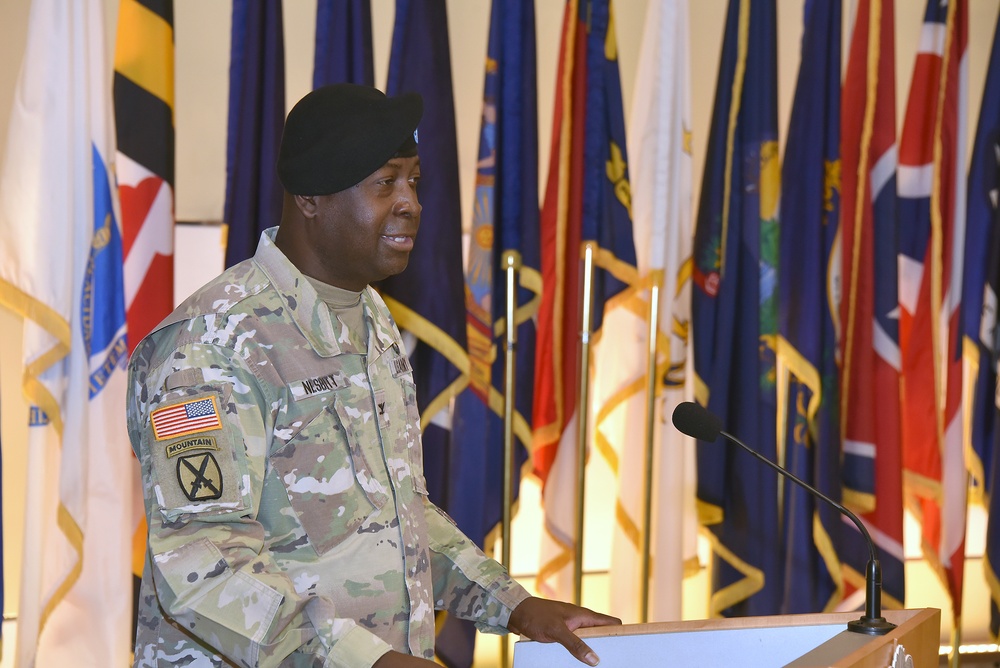 Col. Nesbitt speaks