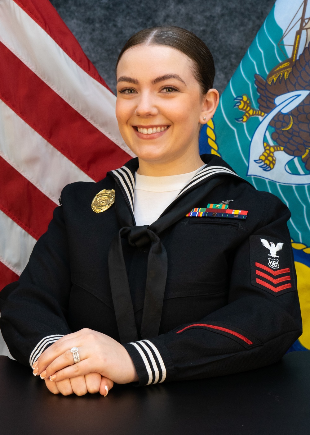 Sailor of the Quarter: Master-at-Arms 1st Class Lindsey Acosta