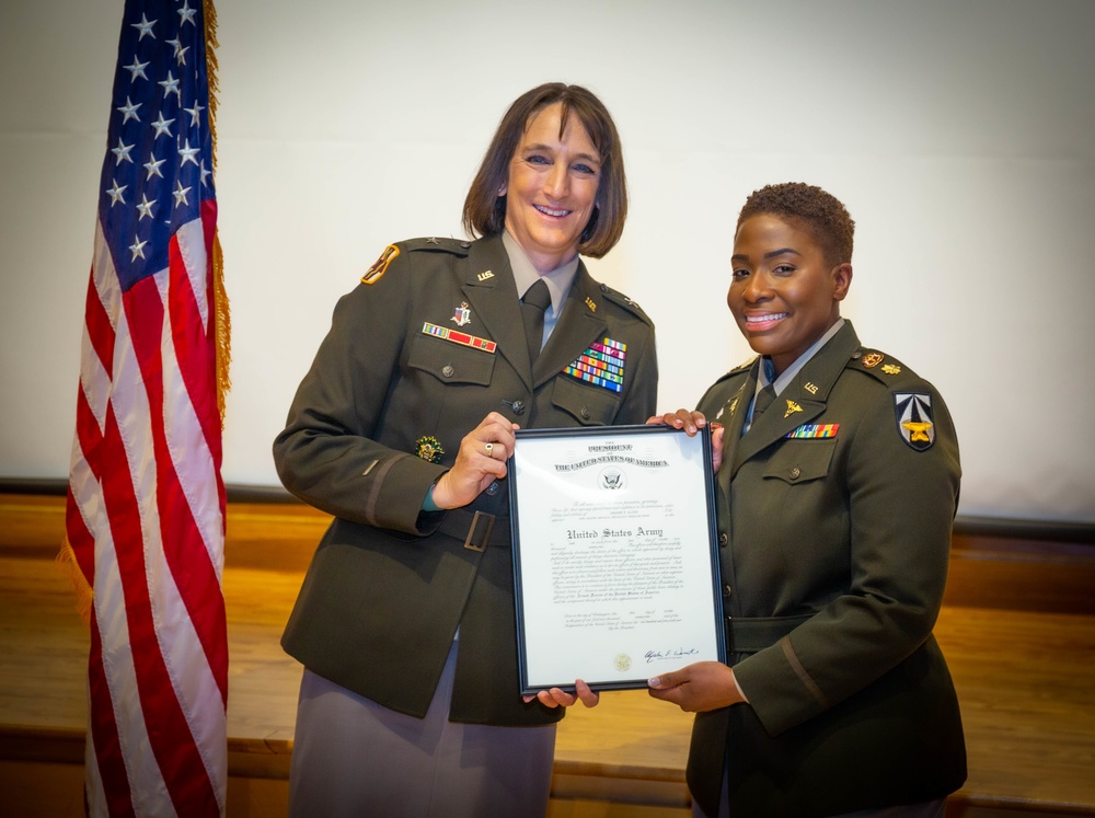 Captain Shanee Allen Promotion to Major