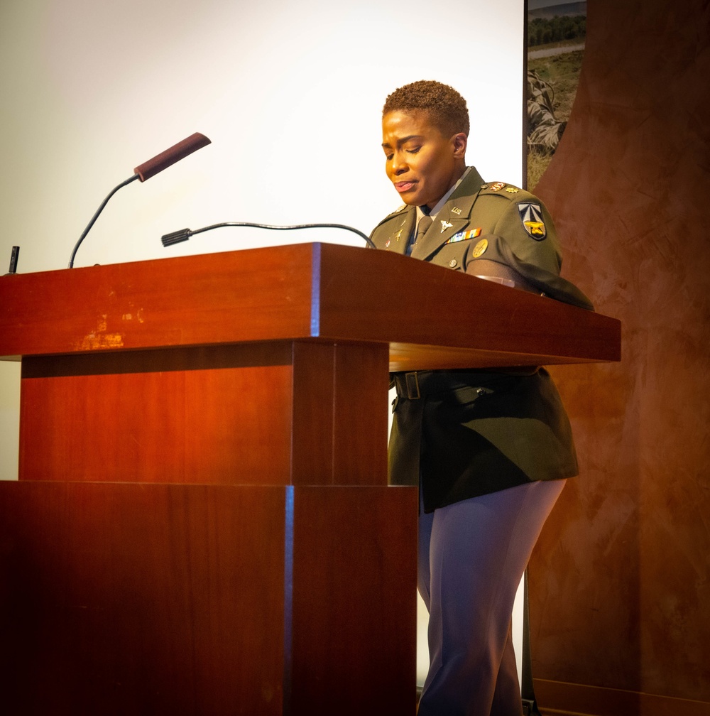 Captain Shanee Allen Promotion to Major