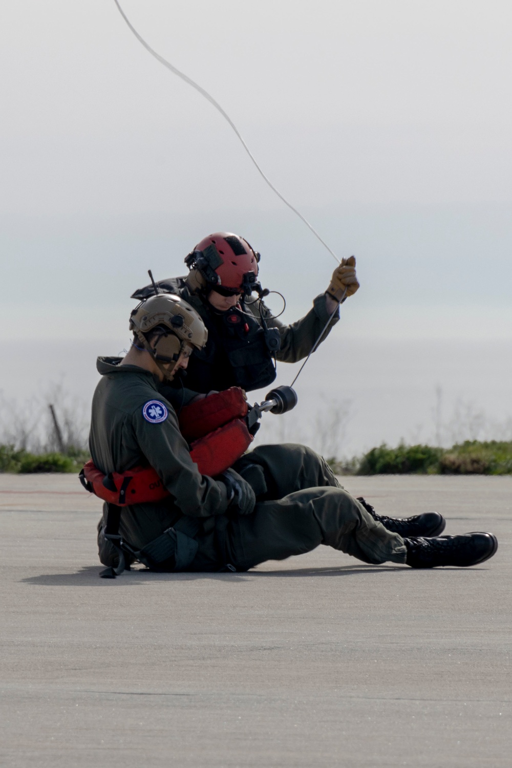 1st Medical Battalion Conducts Role 2 Field Hospital and Helicopter Medical Evacuation Training