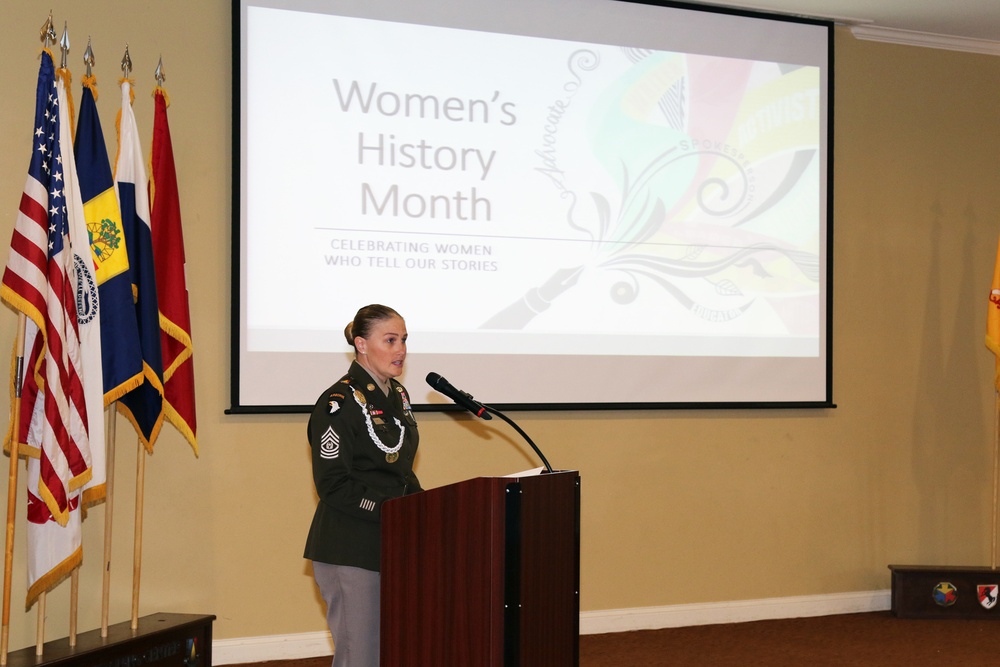 Fort Irwin hosts Women’s History Month celebration