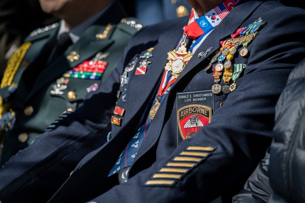 A Ceremony is Held at the 3d Infantry Division Monument to Commemorate the 70th Anniversary of the Signing of the Korean War Armistice