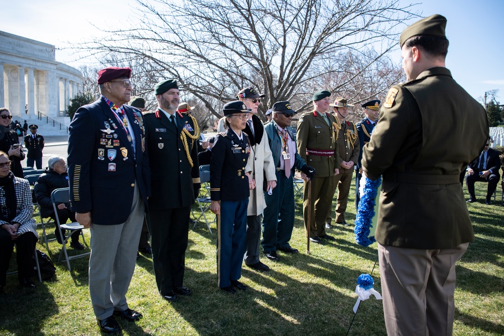 A Ceremony is Held at the 3d Infantry Division Monument to Commemorate the 70th Anniversary of the Signing of the Korean War Armistice