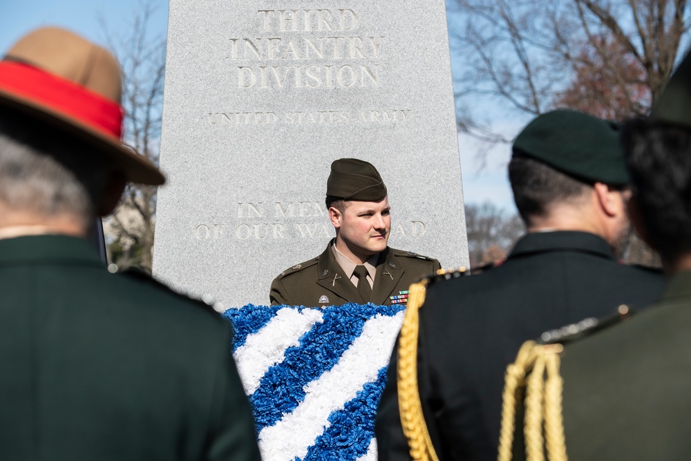 A Ceremony is Held at the 3d Infantry Division Monument to Commemorate the 70th Anniversary of the Signing of the Korean War Armistice