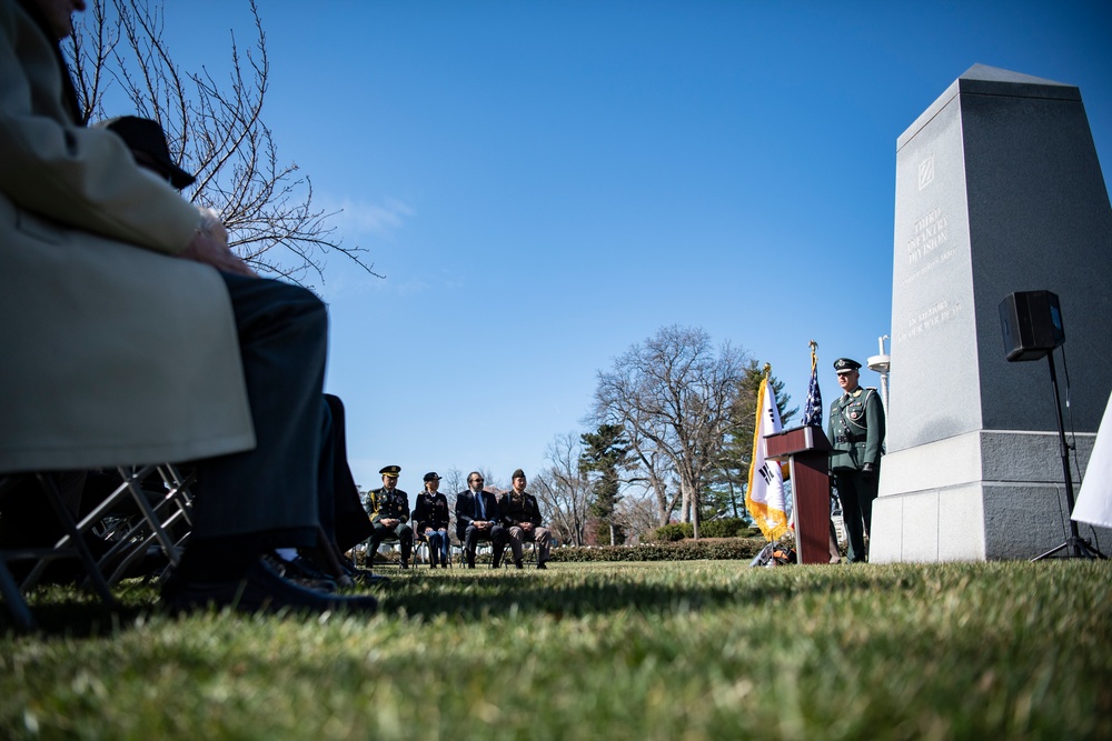 A Ceremony is Held at the 3d Infantry Division Monument to Commemorate the 70th Anniversary of the Signing of the Korean War Armistice