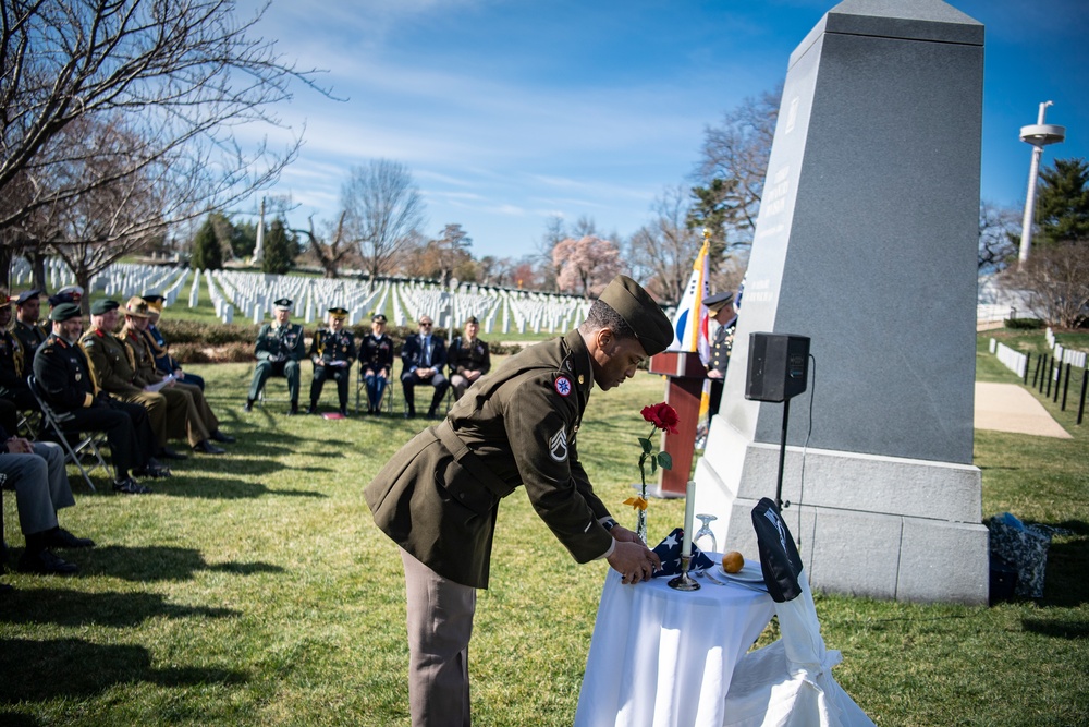 A Ceremony is Held at the 3d Infantry Division Monument to Commemorate the 70th Anniversary of the Signing of the Korean War Armistice