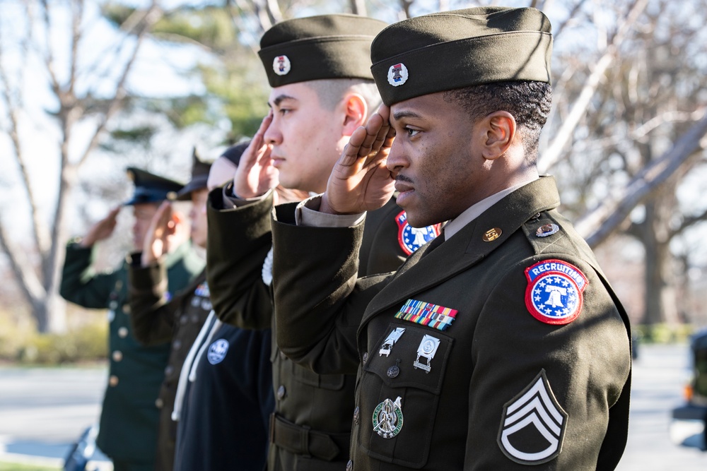 A Ceremony is Held at the 3d Infantry Division Monument to Commemorate the 70th Anniversary of the Signing of the Korean War Armistice