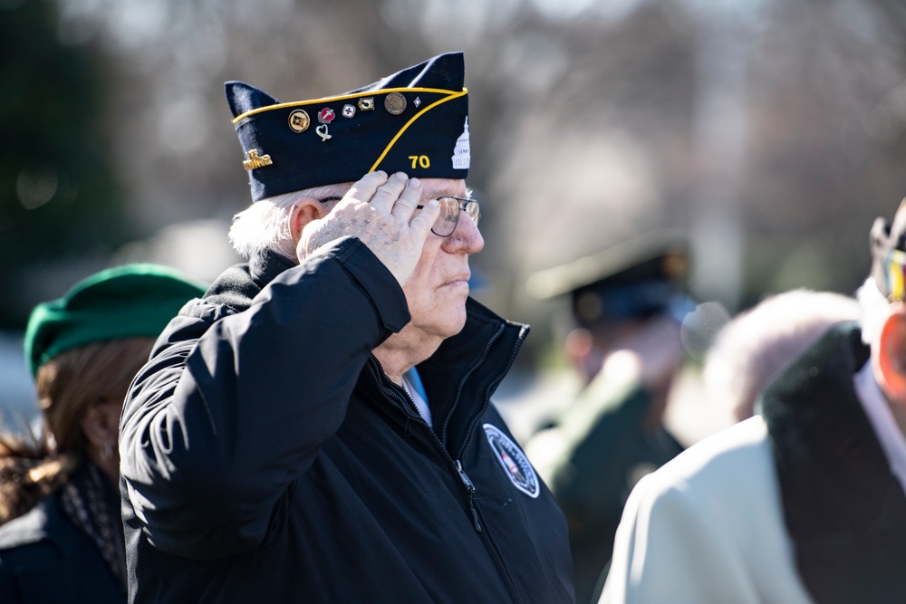 A Ceremony is Held at the 3d Infantry Division Monument to Commemorate the 70th Anniversary of the Signing of the Korean War Armistice