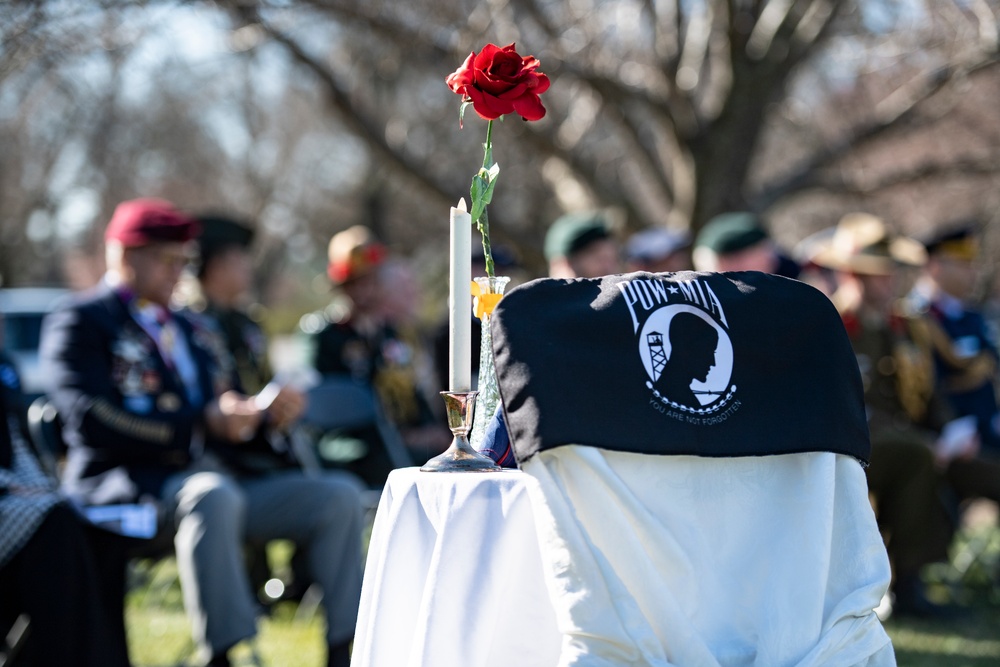 A Ceremony is Held at the 3d Infantry Division Monument to Commemorate the 70th Anniversary of the Signing of the Korean War Armistice