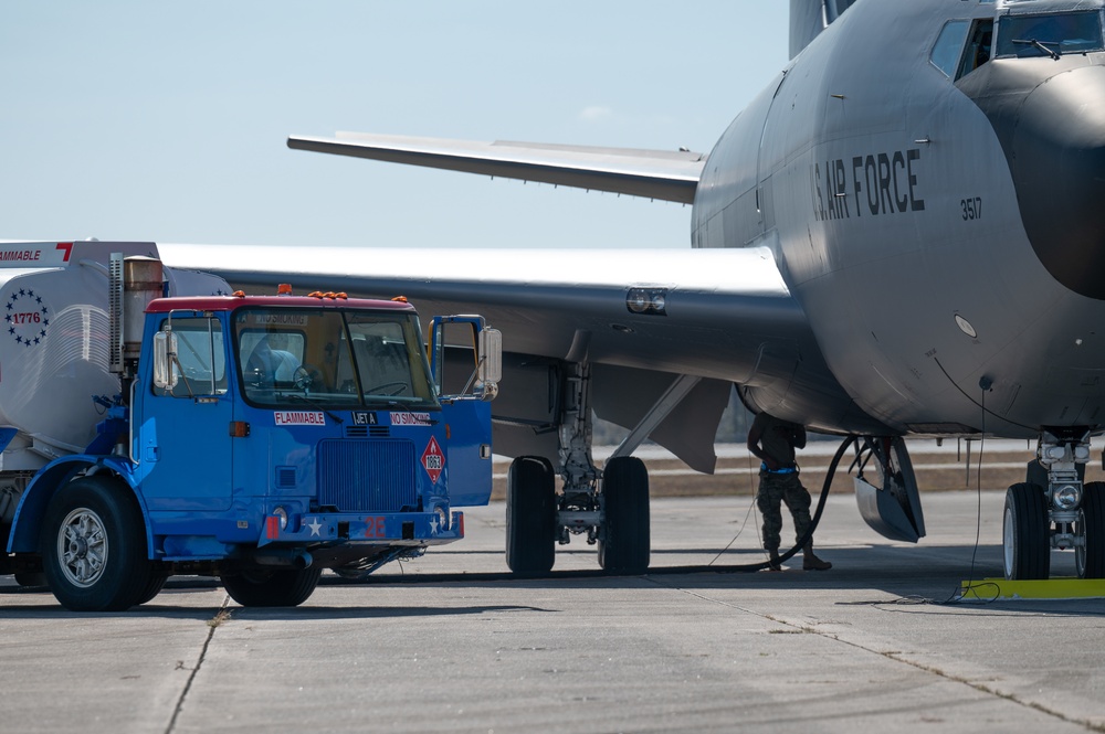 927th Air Refueling Wing exercises agile combat employment, full spectrum readiness.