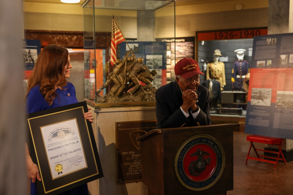 Ambassador Theodore R. Britton Jr. Receives the Order of the Palmetto Award