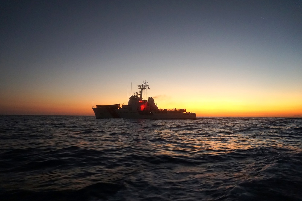 Coast Guard Cutter Steadfast conducts counternarcotics patrol in the Eastern Pacific Ocean