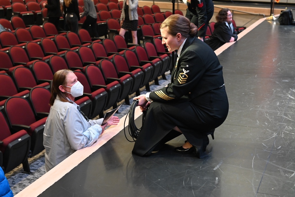 U.S. Navy Band performs in Elko