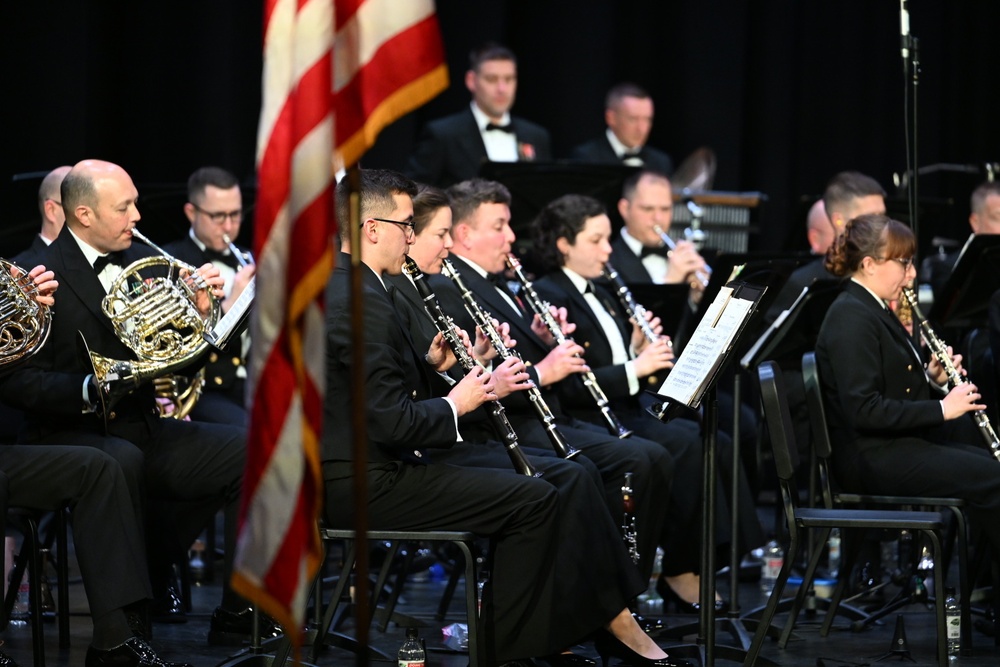 U.S. Navy Band performs in Elko
