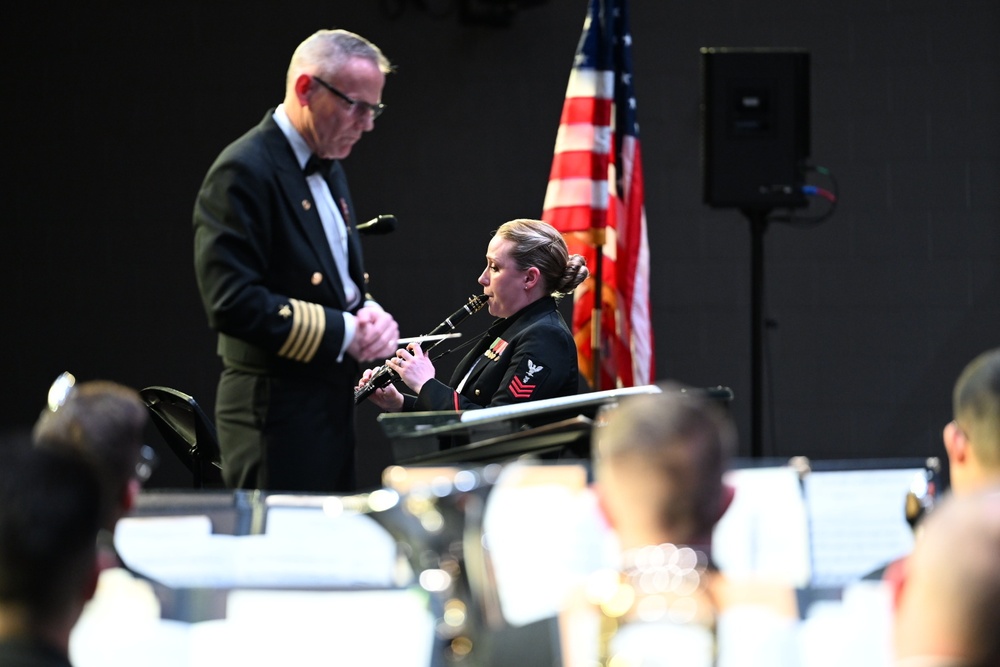 U.S. Navy Band performs in Elko