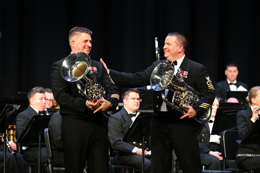 U.S. Navy Band performs in Elko