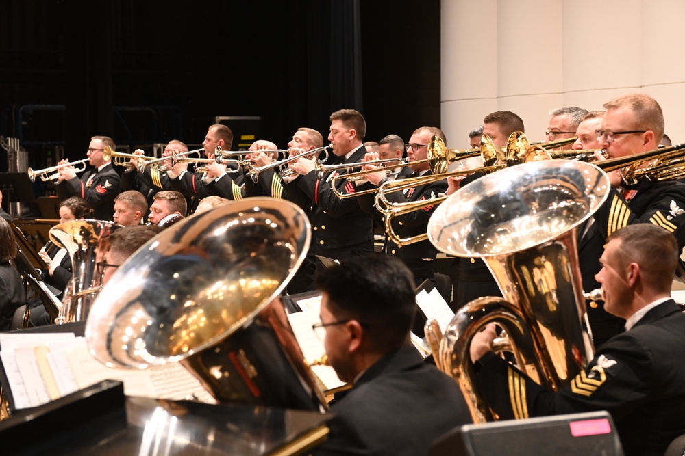 U.S. Navy Band performs in Reno