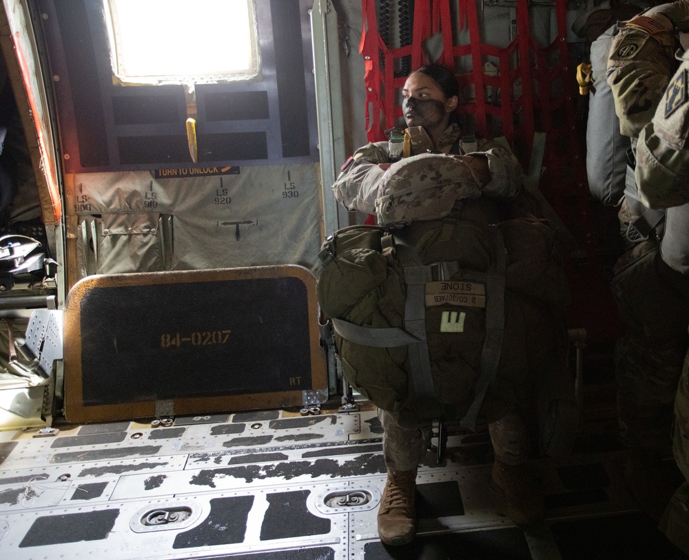 XVIII Airborne Corps All-Female Airborne Jump