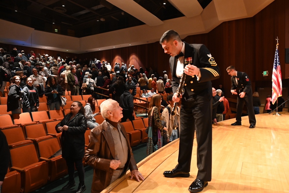 U.S. Navy Band performs in Reno