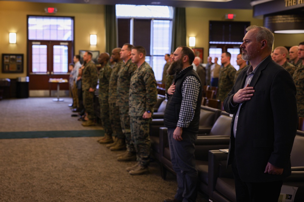 Lt. Col Bullard's Retirement Ceremony