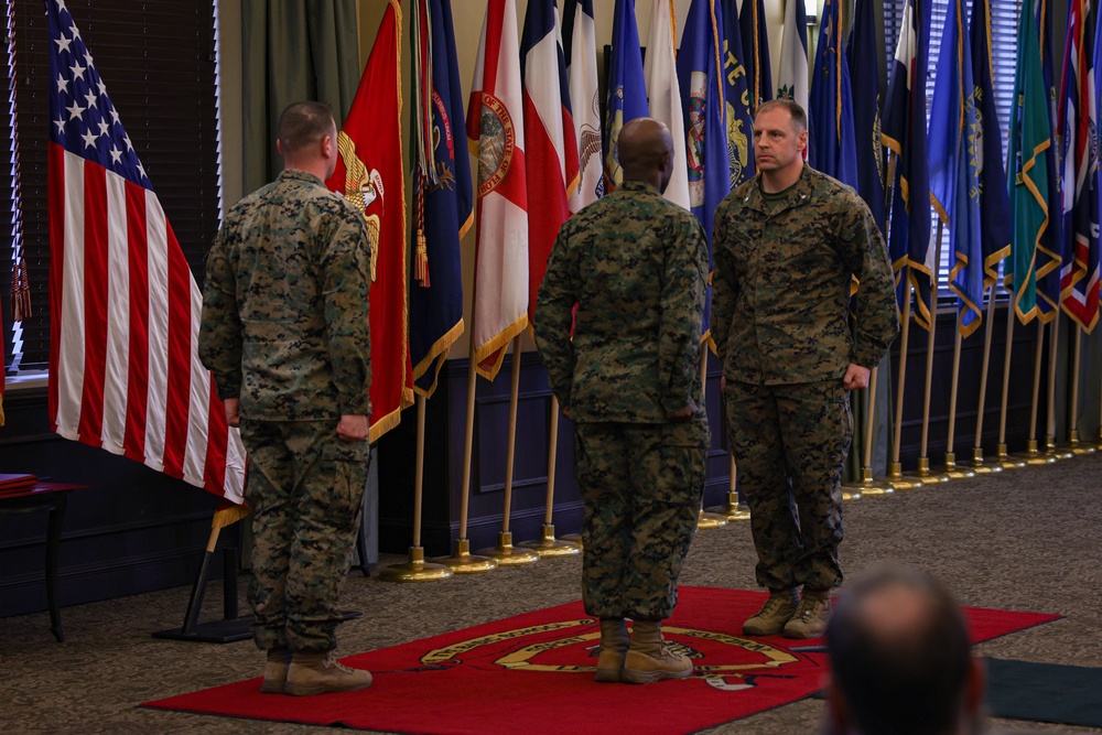 Lt. Col Bullard's Retirement Ceremony