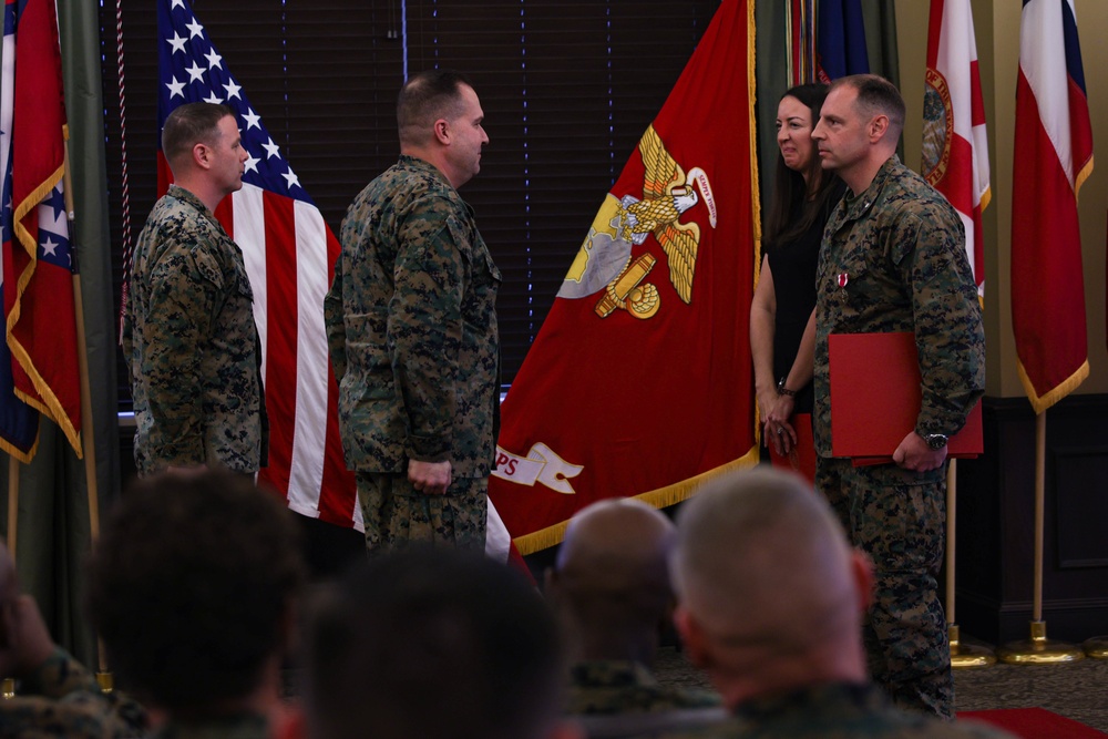 Lt. Col Bullard's Retirement Ceremony