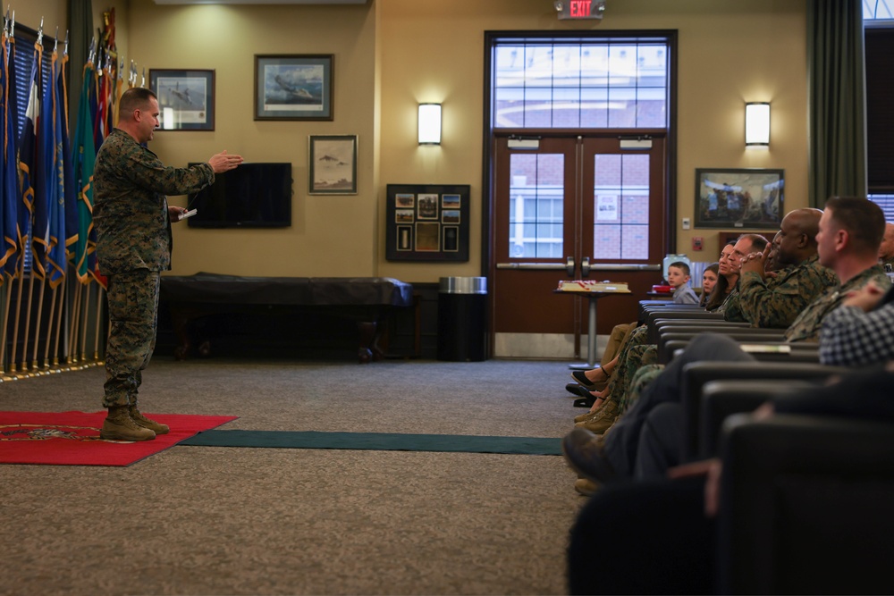 Lt. Col Bullard's Retirement Ceremony