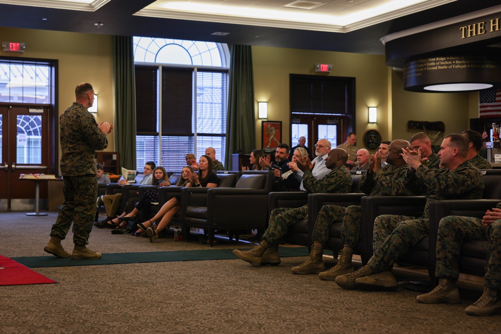 Lt. Col Bullard's Retirement Ceremony