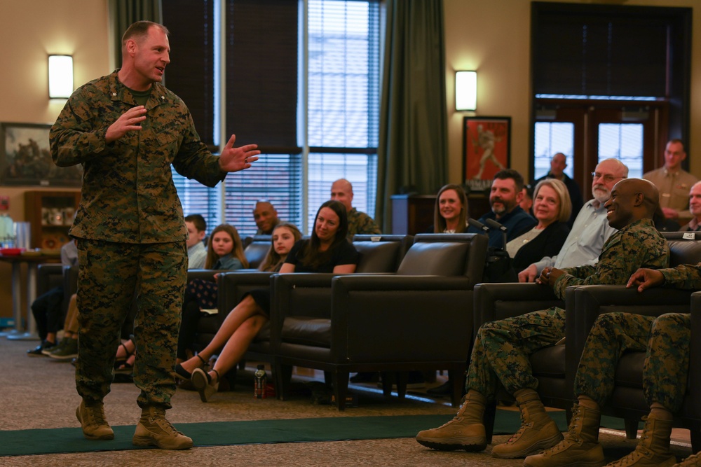 Lt. Col Bullard's Retirement Ceremony