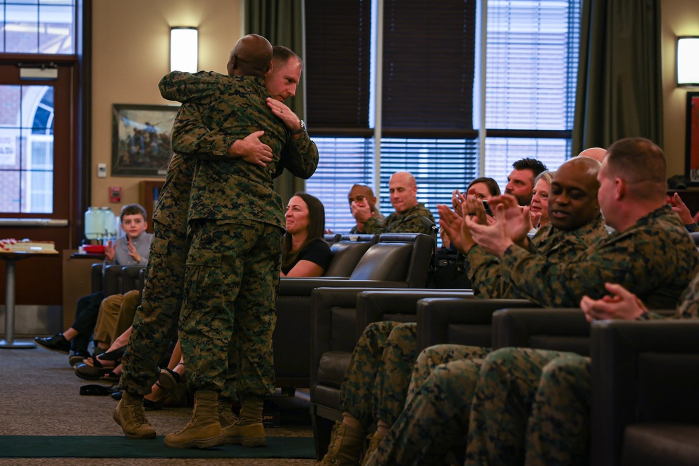 Lt. Col Bullard's Retirement Ceremony