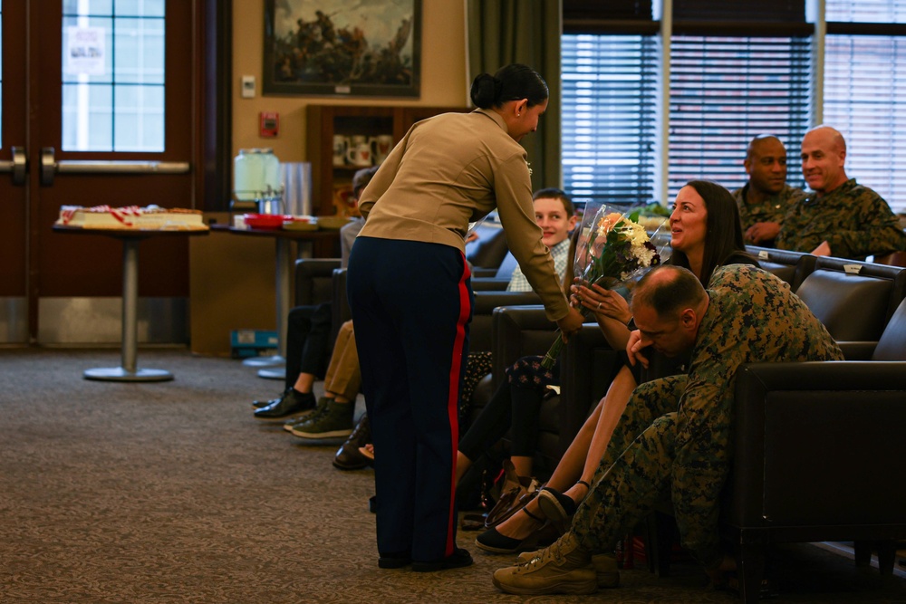 Lt. Col Bullard's Retirement Ceremony