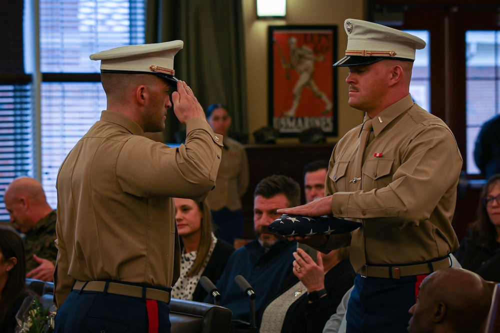 Lt. Col Bullard's Retirement Ceremony