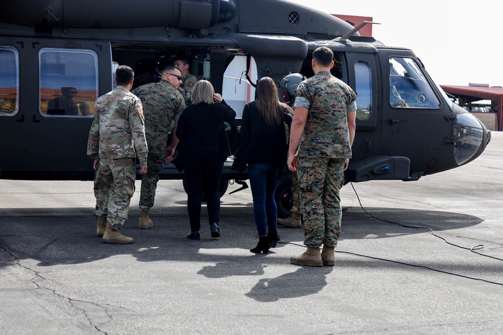 Marines at Central Valley Influencers Conference