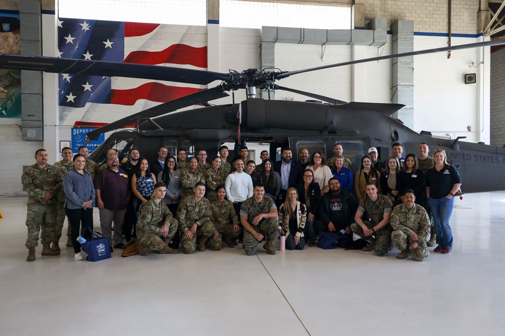 Marines at Central Valley Influencers Conference
