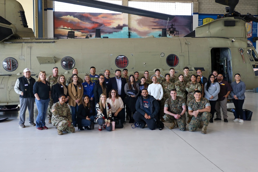 Marines at Central Valley Influencers Conference