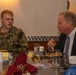 USS Ronald Reagan (CVN 76) Sailors have lunch with Members of the House Appropriations Committee Defense Subcommittee