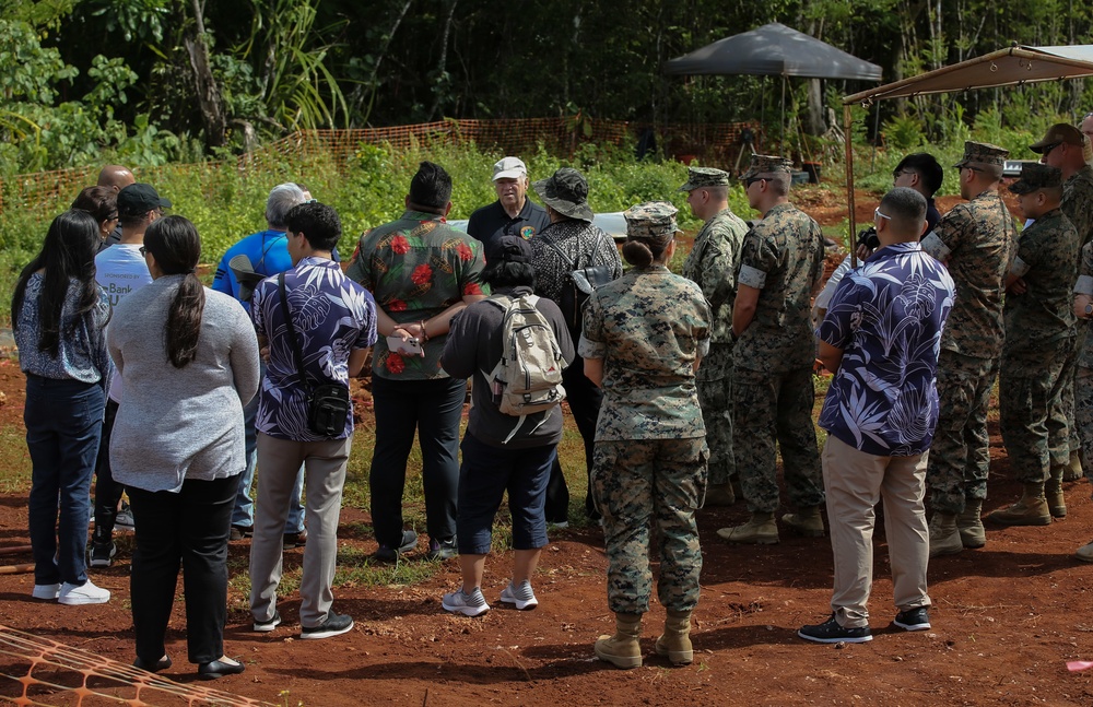 Guam 37th Legislature tour Marine Corps Base Camp Blaz