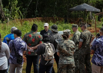 Guam 37th Legislature visits Marine Corps Base Camp Blaz