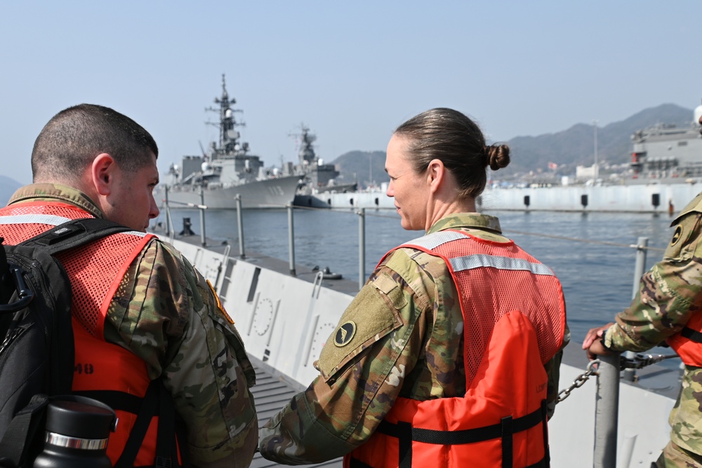 10th Support Group’s senior enlisted leader visits 10th SG Ammo Depot