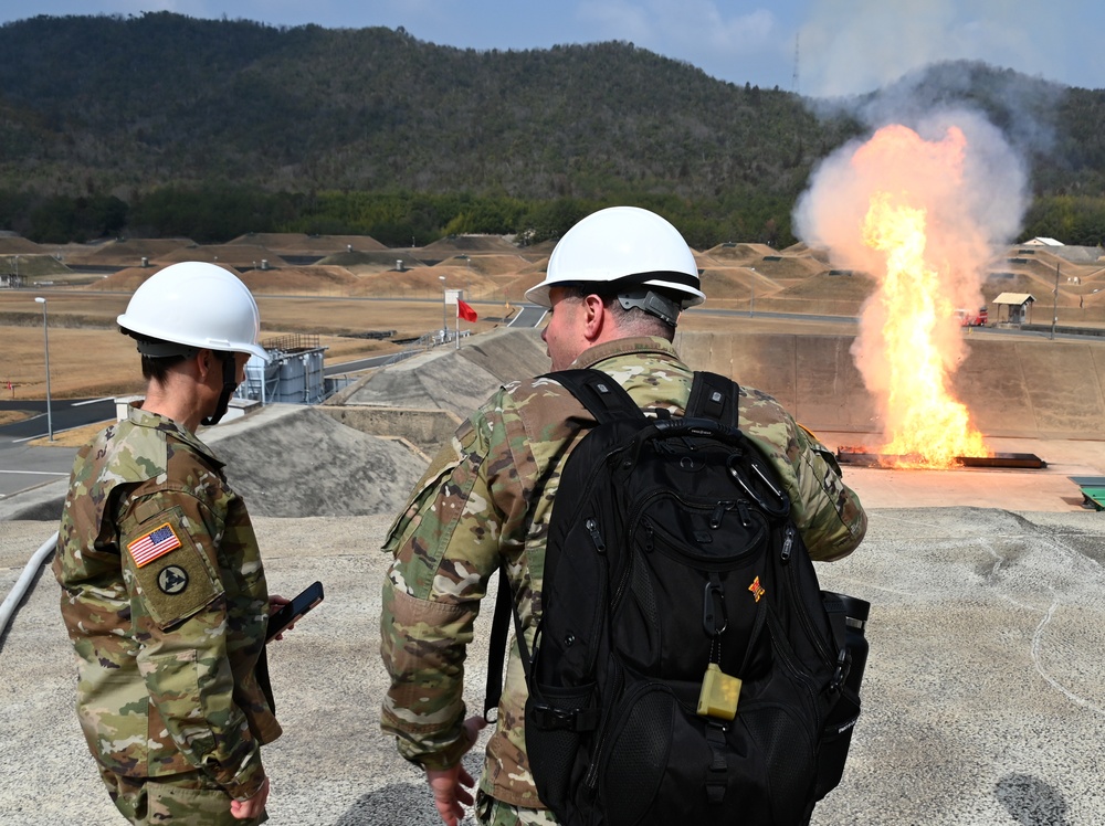 10th Support Group’s senior enlisted leader visits 10th SG Ammo Depot