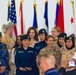 Key leaders at the Women's History Month celebration held at Camp Arifjan, Kuwait.