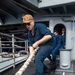 USS George H.W. Bush (CVN 77) Departs Souda Bay, Crete