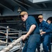 USS George H.W. Bush (CVN 77) Departs Souda Bay, Crete