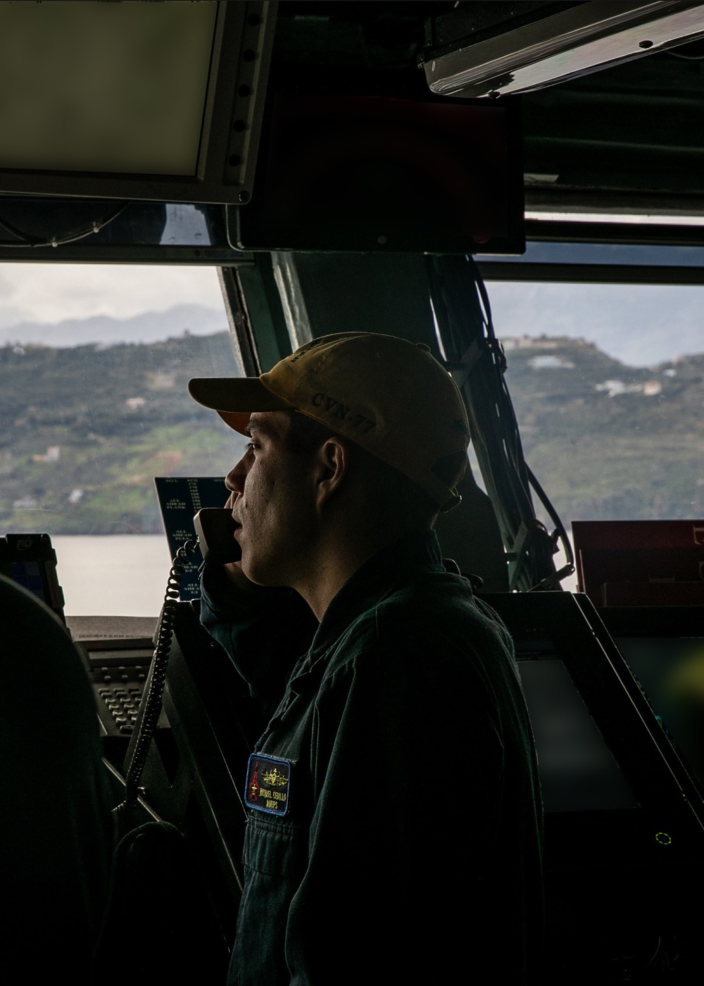 USS George H.W. Bush (CVN 77) Departs Souda Bay, Crete